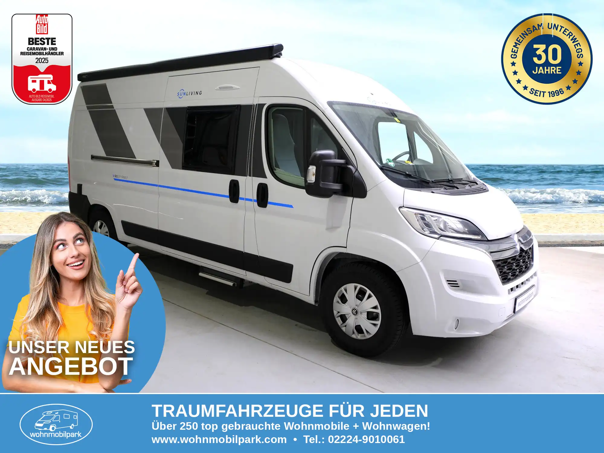 SUN LIVING V 60 SB Family Kastenwagen gebraucht kaufen in Bad Honnef